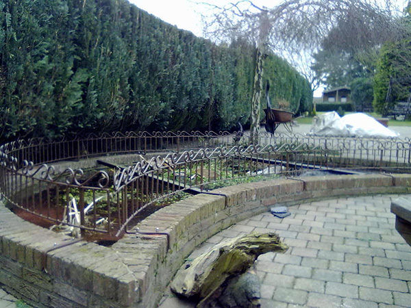 rénovation de portail et escaliers en métal et bois en hainaut delvigne feronerie